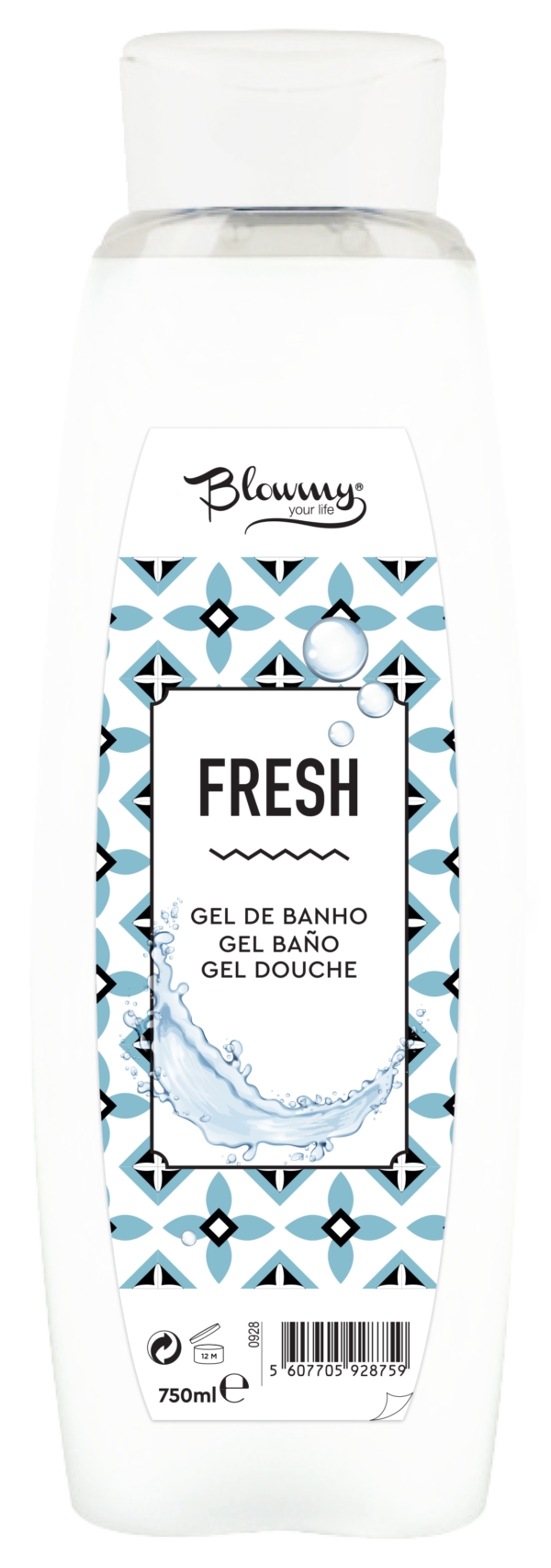 BLOWMY GEL BANHO FRESH 750ML