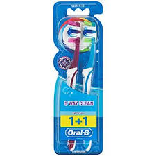 ORAL-B ESCOVA COMPLETE  5 WAY CLEAN PACK 2UNI.