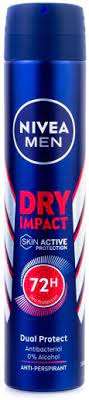NIVEA MEN DEO SPRAY DRY IMPACT PLUS 200ML