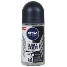 NIVEA MEN DEO ROLL-ON BLACK E WHITE ORIGINAL 50ML
