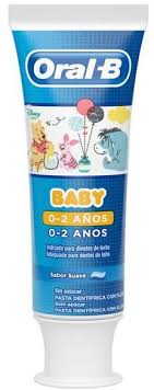 ORAL-B DENTÍFRICO CRIANÇA SABOR SUAVE 0-2 ANOS 75ML
