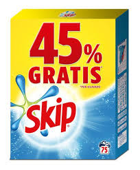SKIP DETERGENTE PÓ ACTIVE CLEAN 75D
