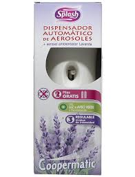 COOPERMATIC MÁQUINA +PILHAS + RECARGA LAVANDA 250ML