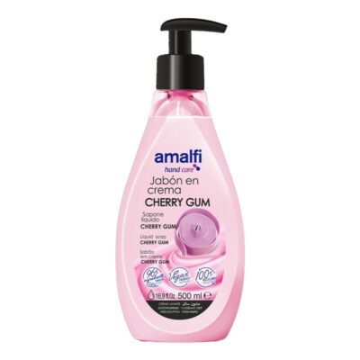 AMALFI SABONETE LIQUIDO CHERRY GUM C/DOSEADOR 500ML