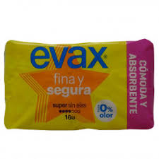 EVAX PENSO FINA E SEGURA SUPER SEM ABAS 16UNI.