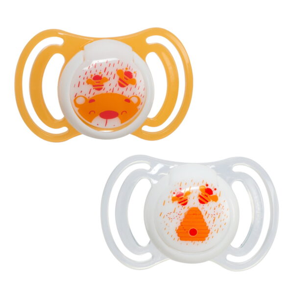 NEOBABY CHUPETA LIGTH LATEX  TETINA ANATOMICA MEDIA 6M+ BL2
