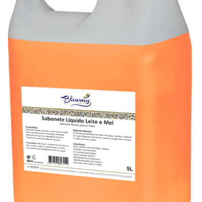 BLOWMY SABONETE LIQUIDO LEITE E MEL 5L