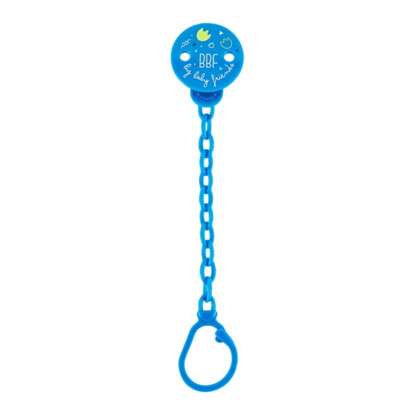 NEOBABY CLIP C/CORRENTE PARA CHUPETAS AZUL