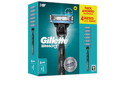 GILLETTE PACK MACH3 MÁQUINA + 6 CARREGADORES