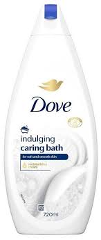 DOVE GEL BANHO INDULGING CARING BATH 720ML