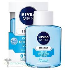 NIVEA AFTER SHAVE LOÇÃO SENSITIVE COOL 0% ALCOOL 100ML
