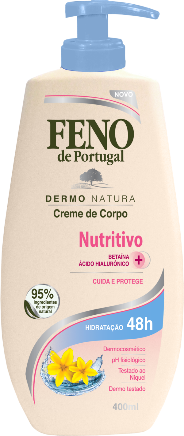 FENO CREME CORPORAL NUTRITIVO C/DOSEADOR 400ML