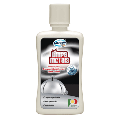 MARGEM LIMPA METAIS LIQUIDO 120ML