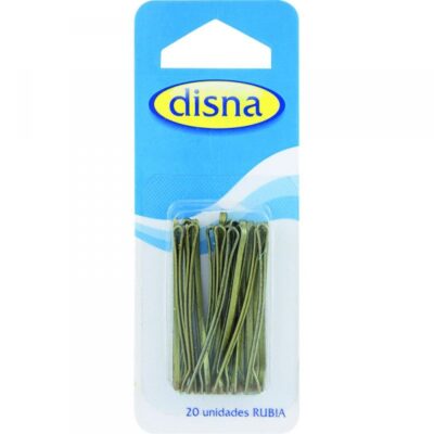 DISNA GANCHOS CABELO DOURADO 20UNI.