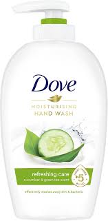 DOVE SABONETE LIQUIDO FRESH TOUCH PEPINO 250ML