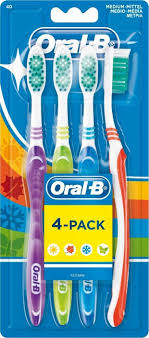 ORAL-B ESCOVA 123 SHINYCLEAN MEDIA PACK 4UNI.