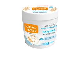 NATURAL HONEY CREME CORPORAL SENSITIVE HIPOALERGÉNICO 400ML