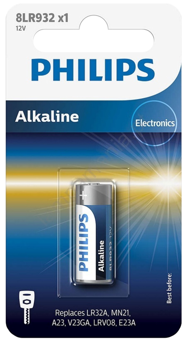 PHILIPS PILHA ALKALINA 8LR932/MN21 12V BL1