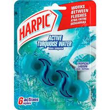 HARPIC WC BLOCO ACTIVE ÁGUA TURQUESA 35GR.