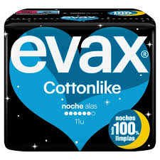 EVAX PENSO COTTONLIKE NOITE C/ALAS 11UNI.