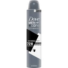 DOVE MEN DEO SPRAY INVISIBLE DRY 200ML