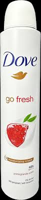DOVE DEO SPRAY GO FRESH POMEGRANATE SCENT 200ML