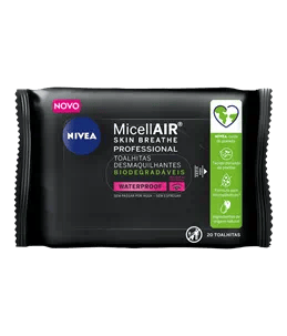 NIVEA TOALHITAS ROSTO MICELAR PROFISSIONAL 20 PCS