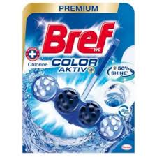 BREF W.C. BLUE ACTIV CLORO AGUA AZUL + ODOR STOP 50GR.