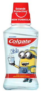 COLGATE ELIXIR KIDS MINIONS S/ÁLCOOL 250ML