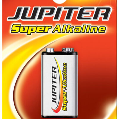 JUPITER PILHA SUPER ALKALINA 6LR61 9V BL1