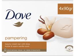 DOVE SABONETE PAMPERING 4X90GR.