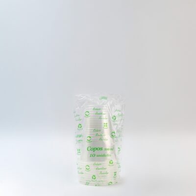 VALPORTO COPOS CERVEJA 350ML REUTILIZÁVEL 10UNI.