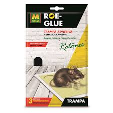 MASSO ARMADILHAS ADESIVAS RATOS 3UNI.