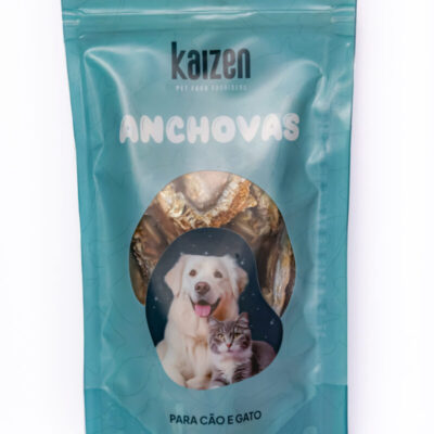 KAIZEN ANCHOVAS PARA CÃO E GATO 60GR.
