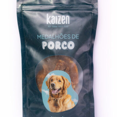 KAIZEN MEDALHÕES DE PORCO PARA CÃO 60GR.