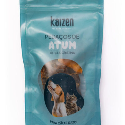 KAIZEN PEDAÇOS DE ATUM DE ISLA CRISTINA PARA CÃO E GATO 60GR
