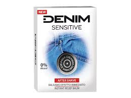 DENIM AFTER SHAVE BÁLSAMO SENSITIVE 0% ALCOOL 100ML