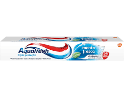 AQUAFRESH TRIPLA PROTEÇÃO MENTA FRESCA 75ML