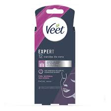 VEET PURE BANDAS FACIAIS EXPERT PELES NORMAIS 12UNI.
