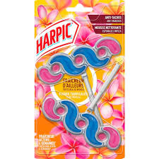 HARPIC WC BLOCO FRESCURA DO MUNDO FLOR TROPICAL 2X35GR.