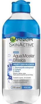 GARNIER AGUA MICELAR SENSITIVE PELE E OLHO 400ML
