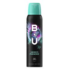 B.U DEO SPRAY HIDDEN PARADISE 150ML