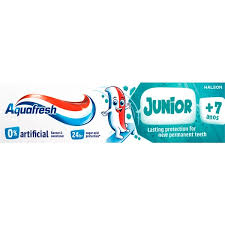 AQUAFRESH DENTÍFRICO JUNIOR +7 ANOS 50ML