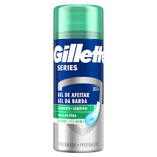 GILLETTE GEL BARBA CALMANTE COM ALOE VERA 75ML