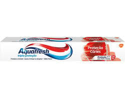 AQUAFRESH DENTIFRICO PROTEÇÃO CÁRIES 75ML