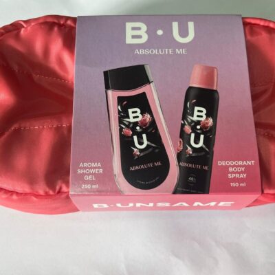B.U PACK ABSOLUT ME GEL DUCHE 250ML + DEO SPRAY 150ML +BOLSA