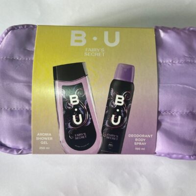 B.U PACK FAIRY´S SECRET GEL DUCHE 250ML + DEO 150ML +BOLSA