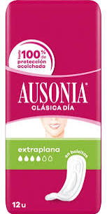 AUSONIA PENSO CLÁSSICA DÍA EXTRAPLANA BOLSITAS 12UNI.