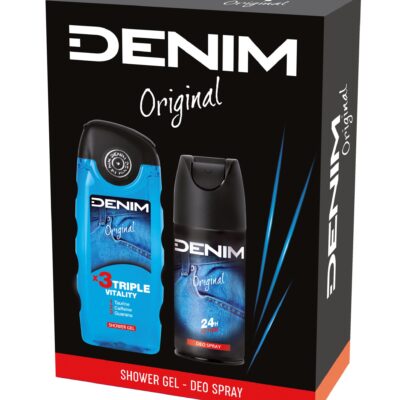 DENIM PACK ORIGINAL GEL BANHO 250ML + DEO SPRAY 150ML