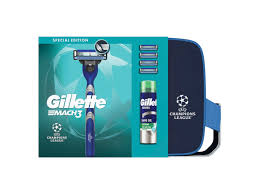 GILLETTE PACK MACH 3 CABO + 2 CARREGADORES + GEL